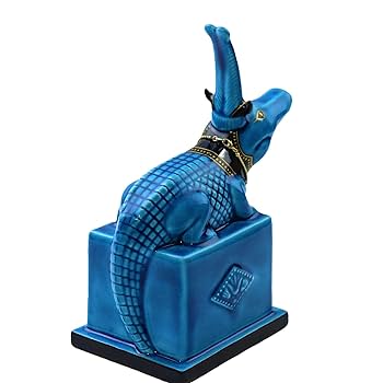 【値下】青釉オーナメント セクメト 幸兵衛窯 Amazon.co.jp: 美濃焼 青釉オーナメント セクメト 幸兵衛窯